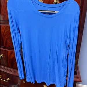 Aerie Bright Blue Long Sleeve Top